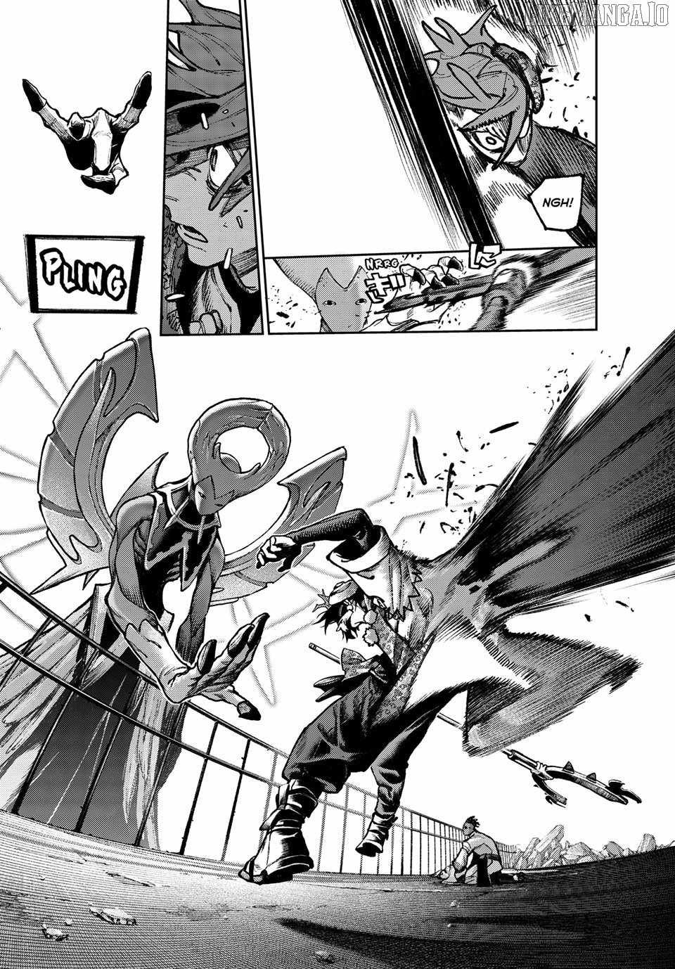 Gachiakuta Manga Chapter 152 page 15 - Locking Eyes with Stranger Things