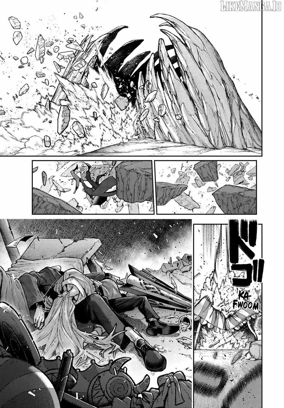 Gachiakuta Manga Chapter 152 page 9 - Locking Eyes with Stranger Things