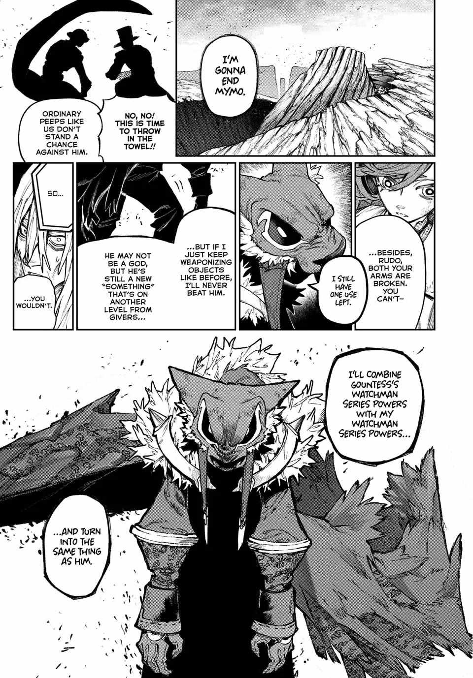 Gachiakuta Manga Chapter 156 page 15 - The Ancient Rulers