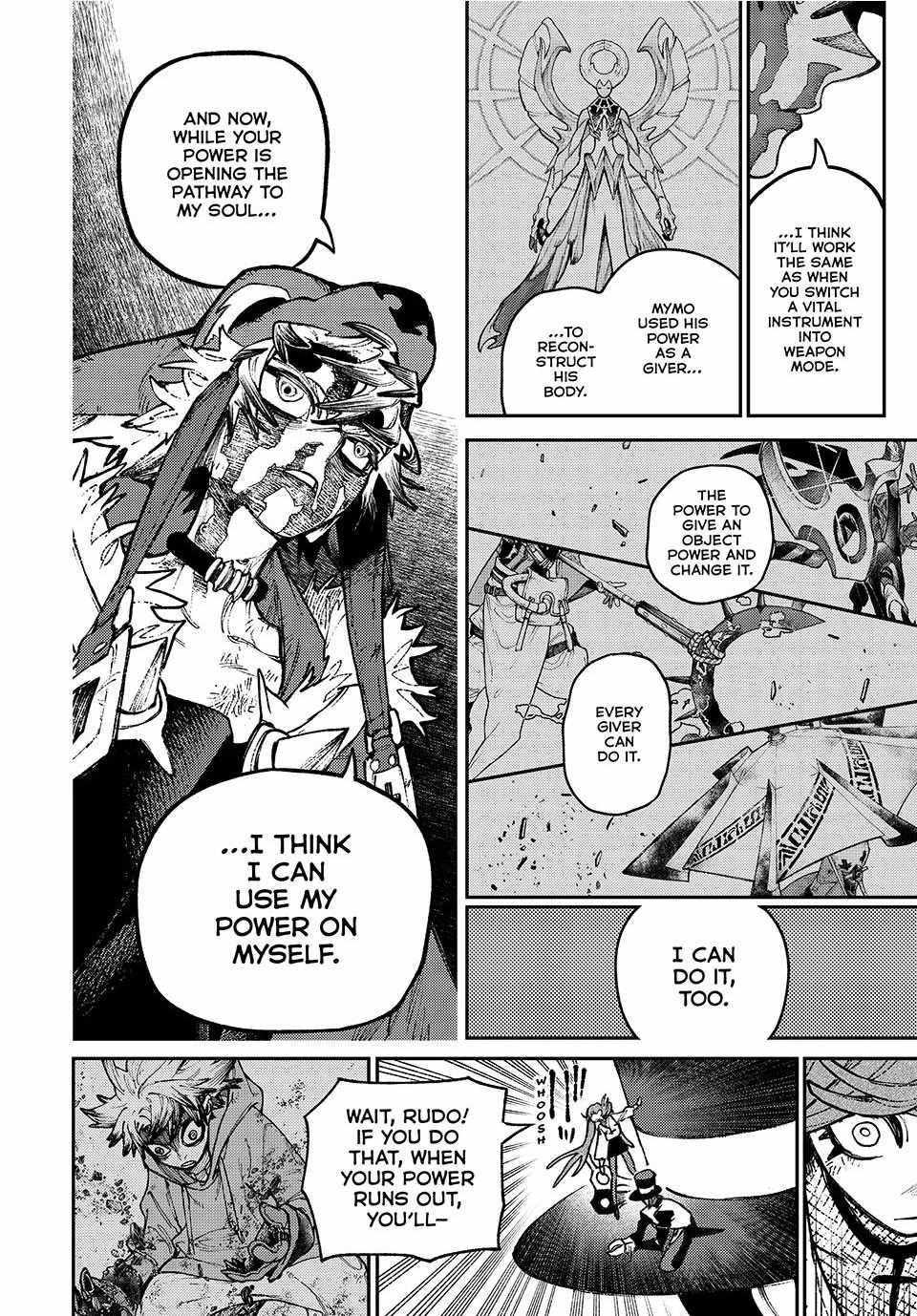 Gachiakuta Manga Chapter 157 page 8 - The Reason for Reliance