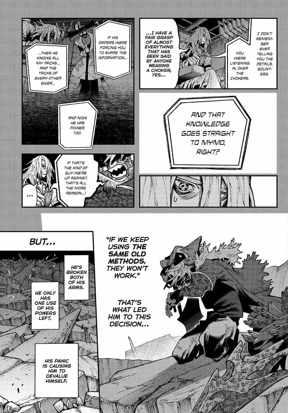 Gachiakuta Manga Chapter 158 page 4 - The Kind and Gentle Avenger