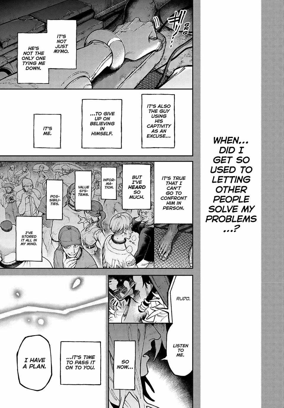 Gachiakuta Manga Chapter 158 page 6 - The Kind and Gentle Avenger