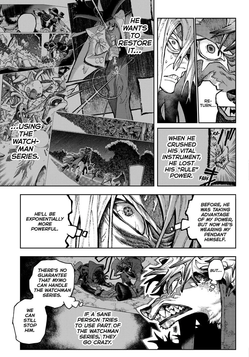 Gachiakuta Manga Chapter 164 page 3 - The Sixth
