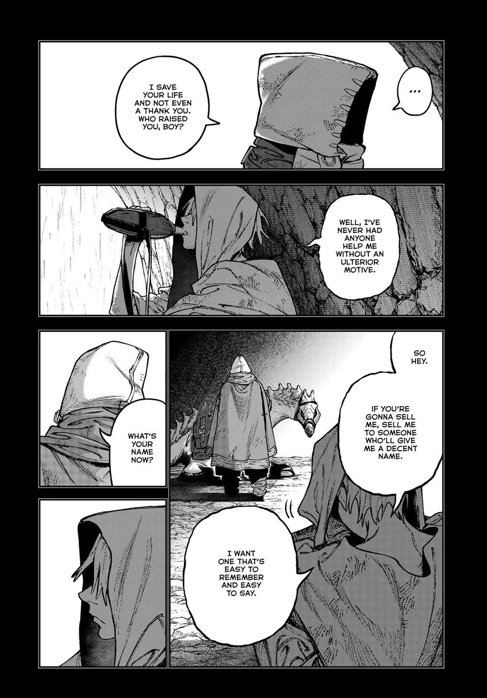 Gachiakuta Manga Chapter 165 page 6 - A Name
