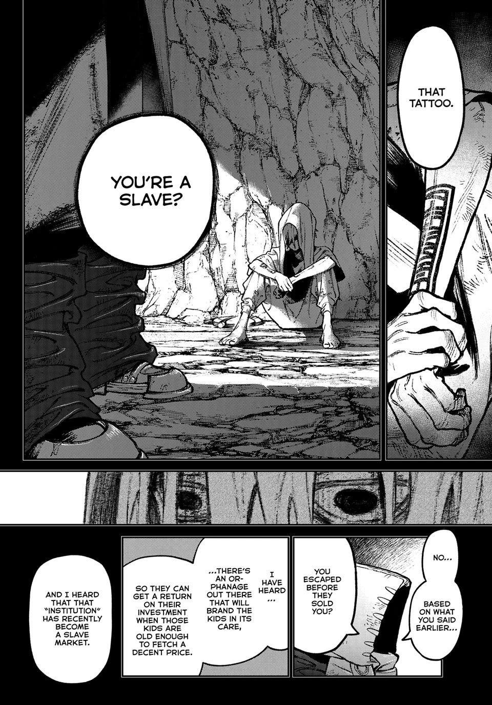 Gachiakuta Manga Chapter 165 page 8 - A Name