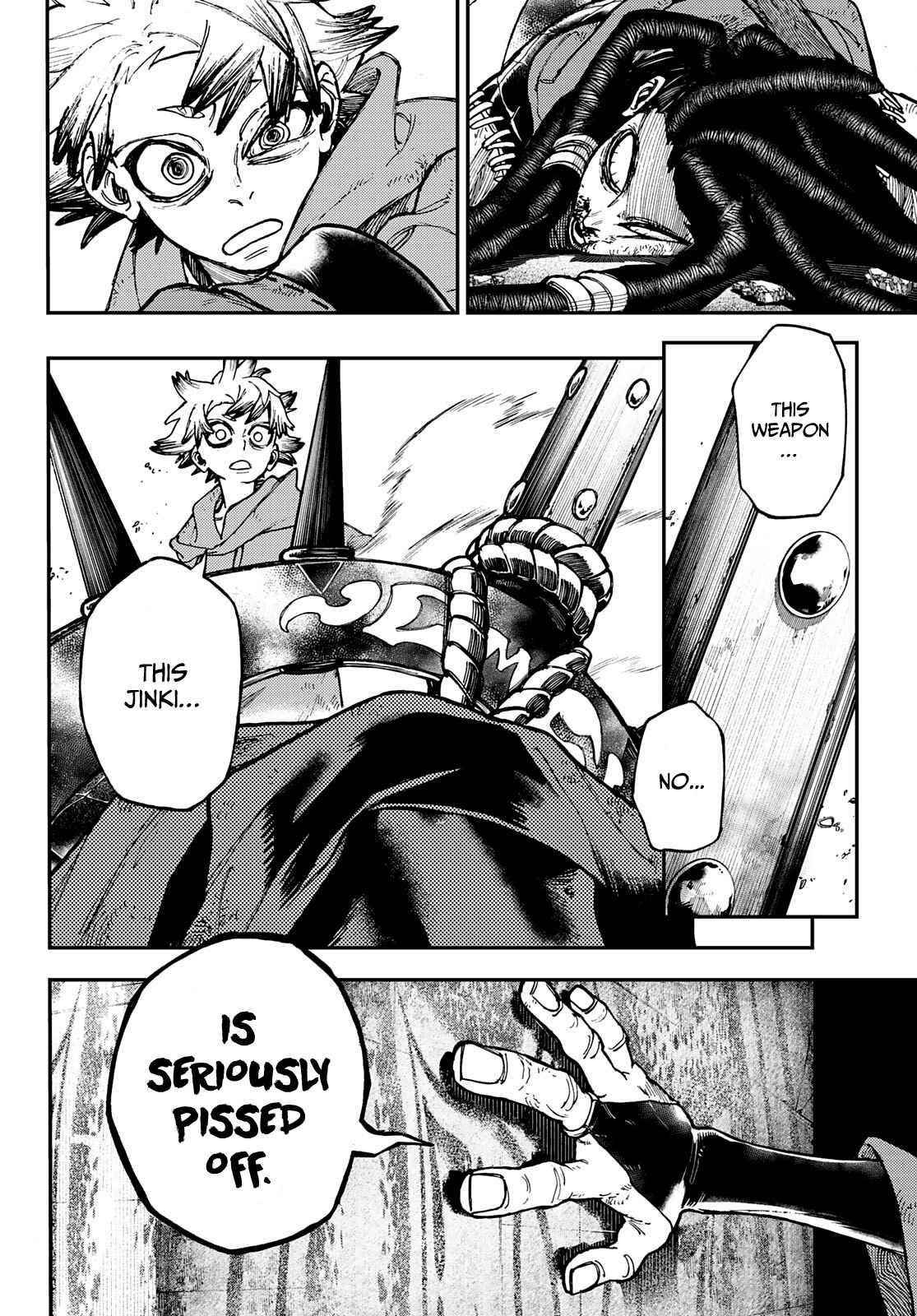 Gachiakuta Manga Chapter 18 page 17 - Hysterical