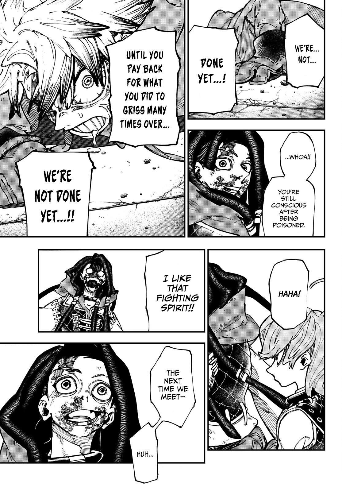 Gachiakuta Manga Chapter 21 page 14 - Resentment and Appreciation