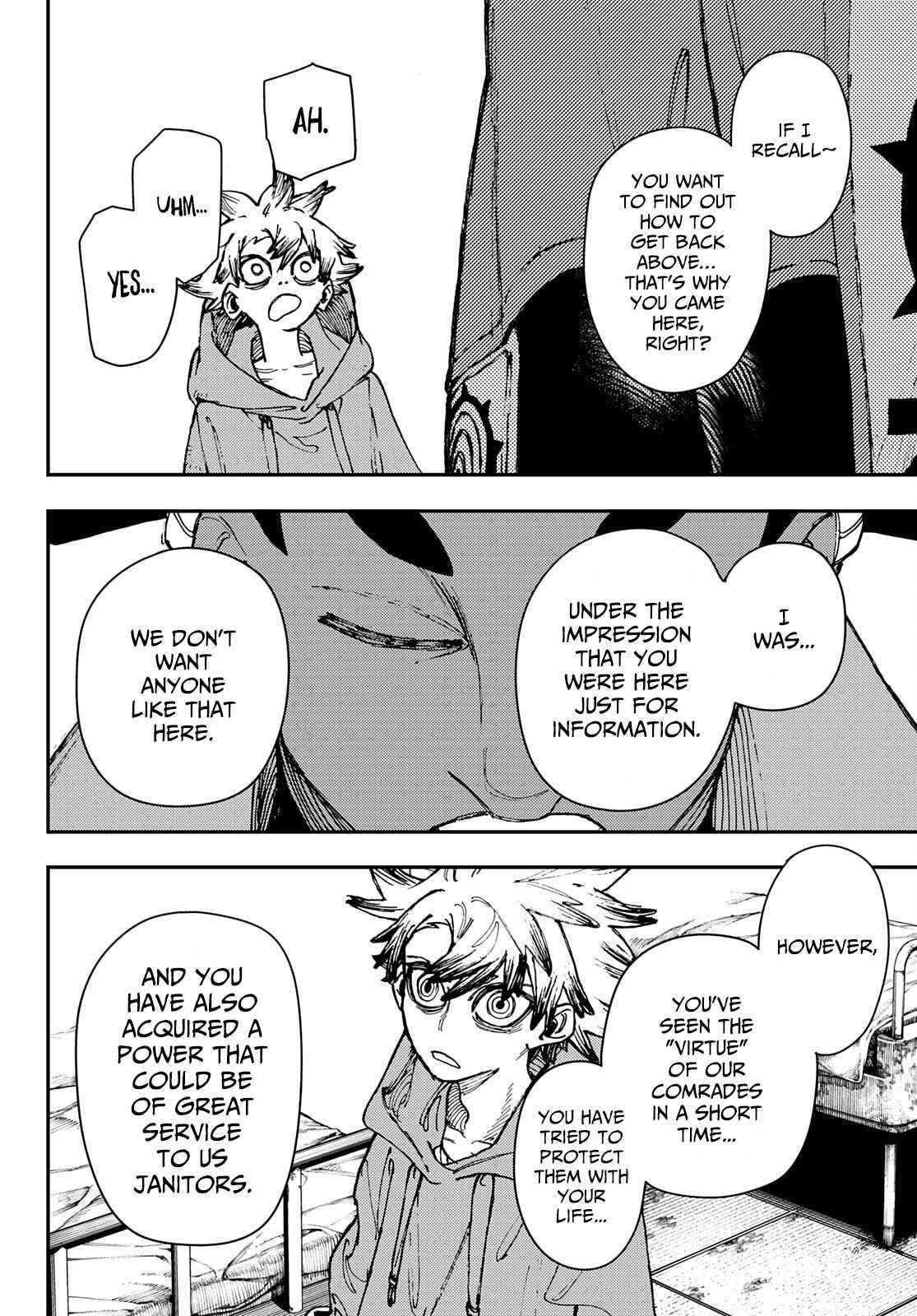 Gachiakuta Manga Chapter 22 page 14 - Moving Forward