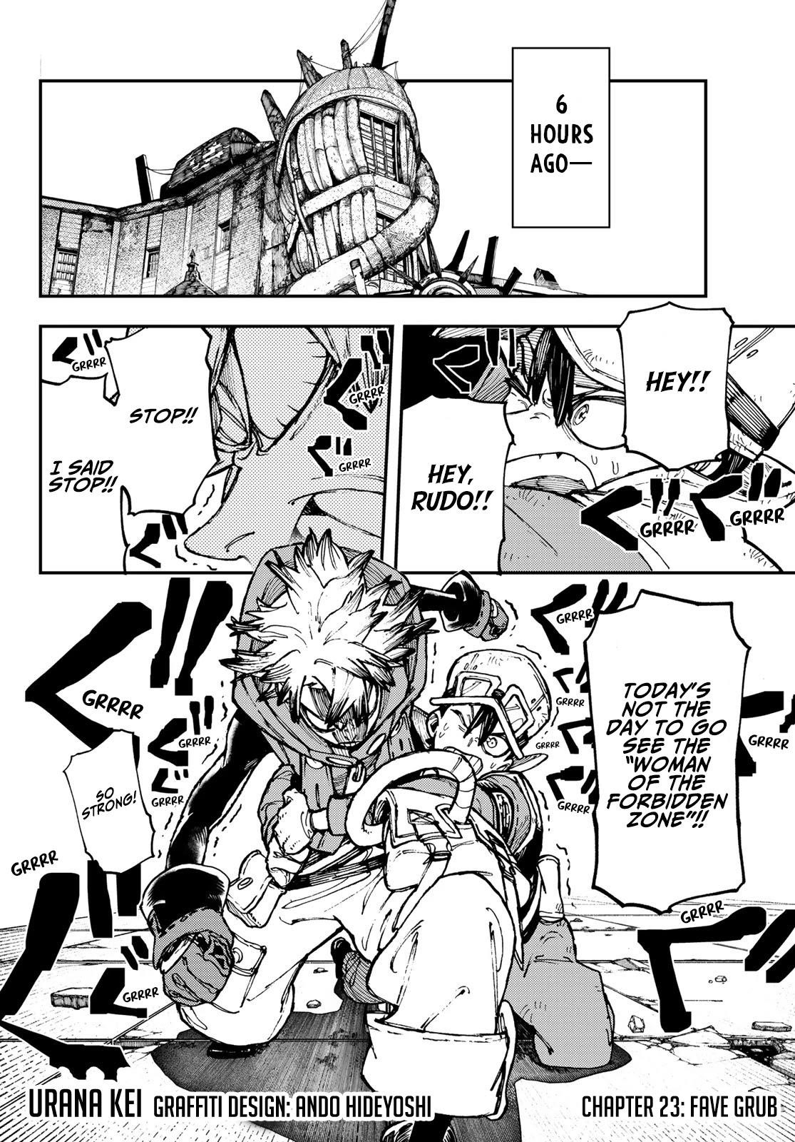 Gachiakuta Manga Chapter 23 page 2 - Favorite Treat