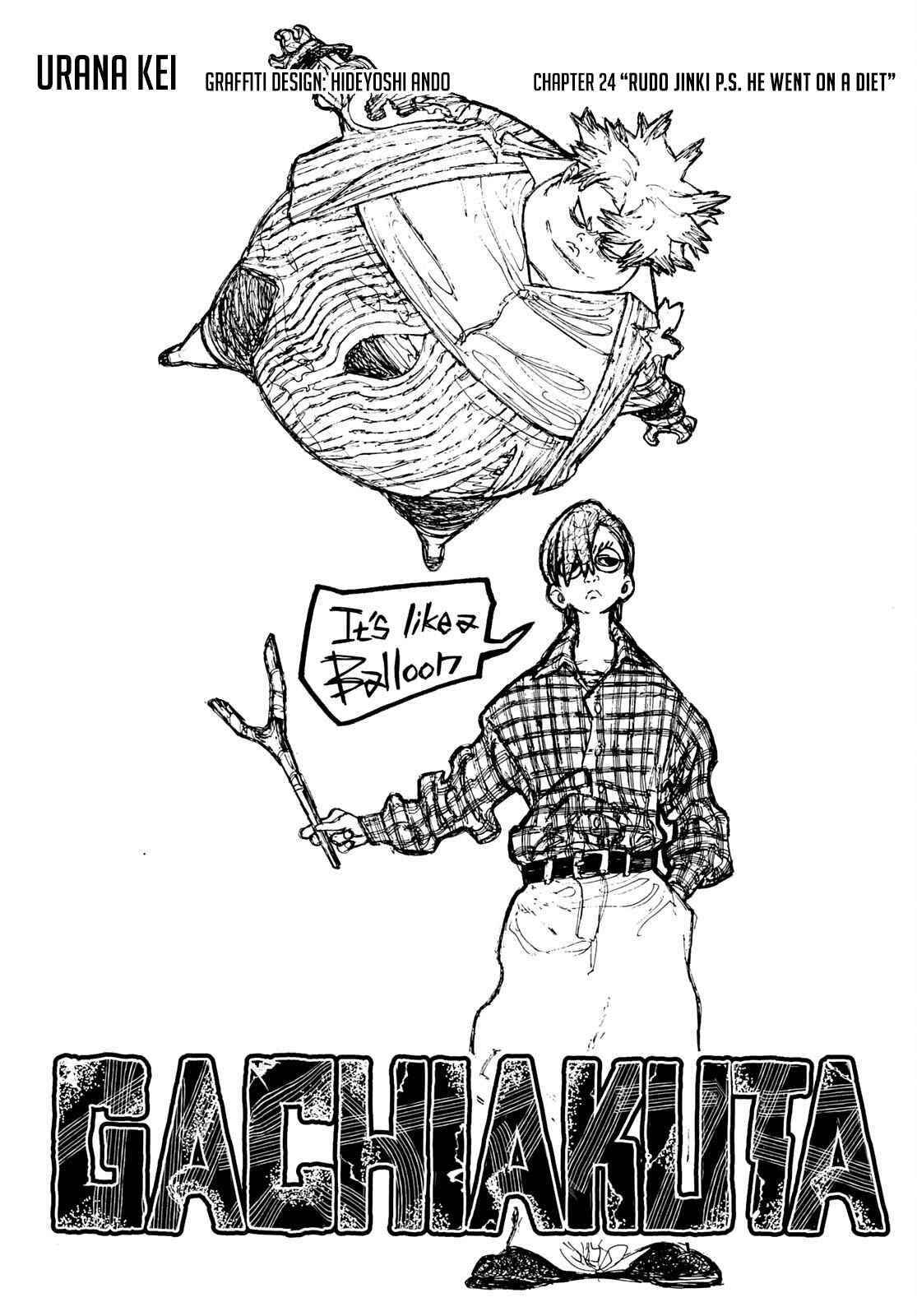 Gachiakuta Manga Chapter 24 page 1 - Rudo's Vital Instrument: P.S He Went On A Diet