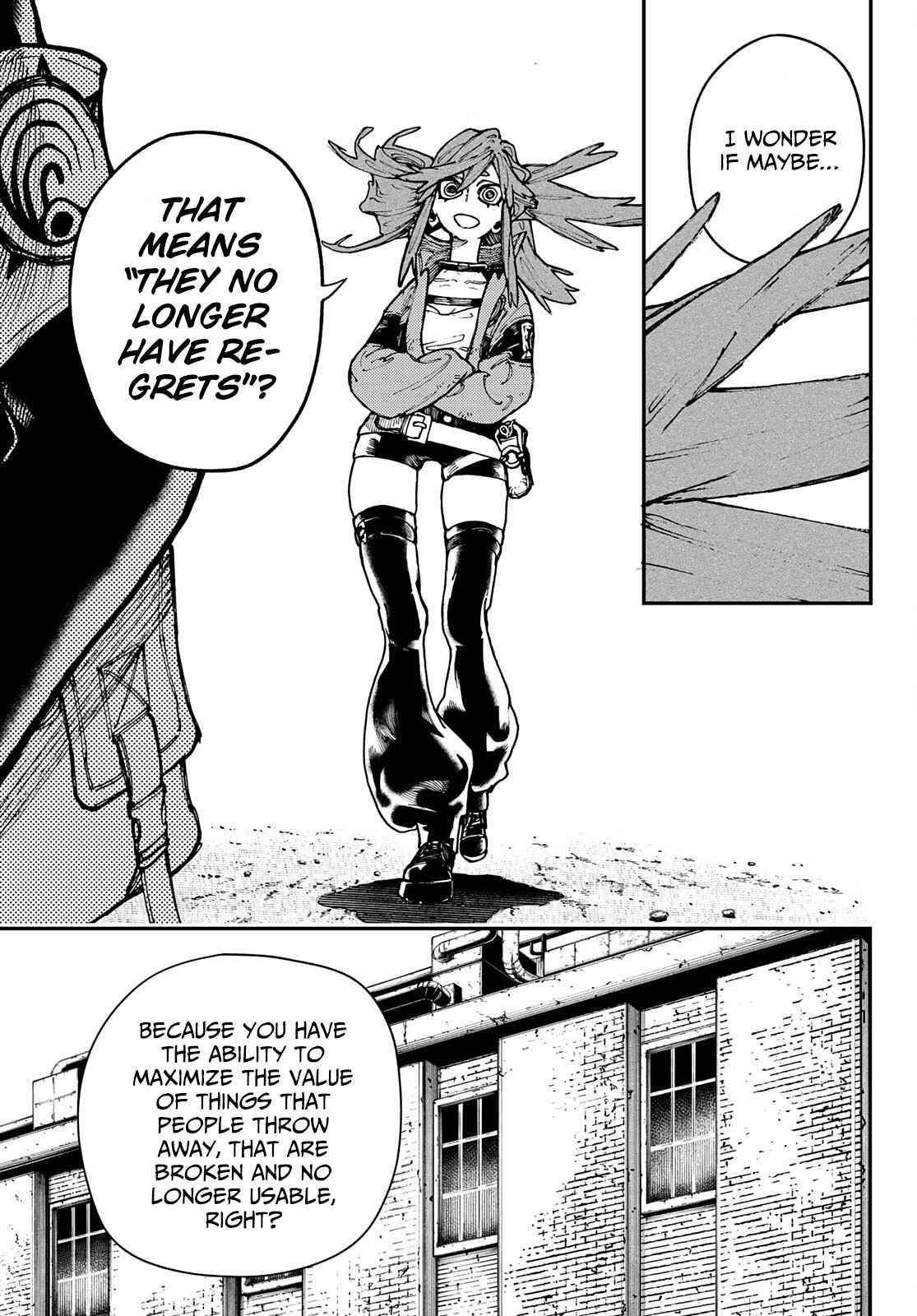 Gachiakuta Manga Chapter 24 page 13 - Rudo's Vital Instrument: P.S He Went On A Diet