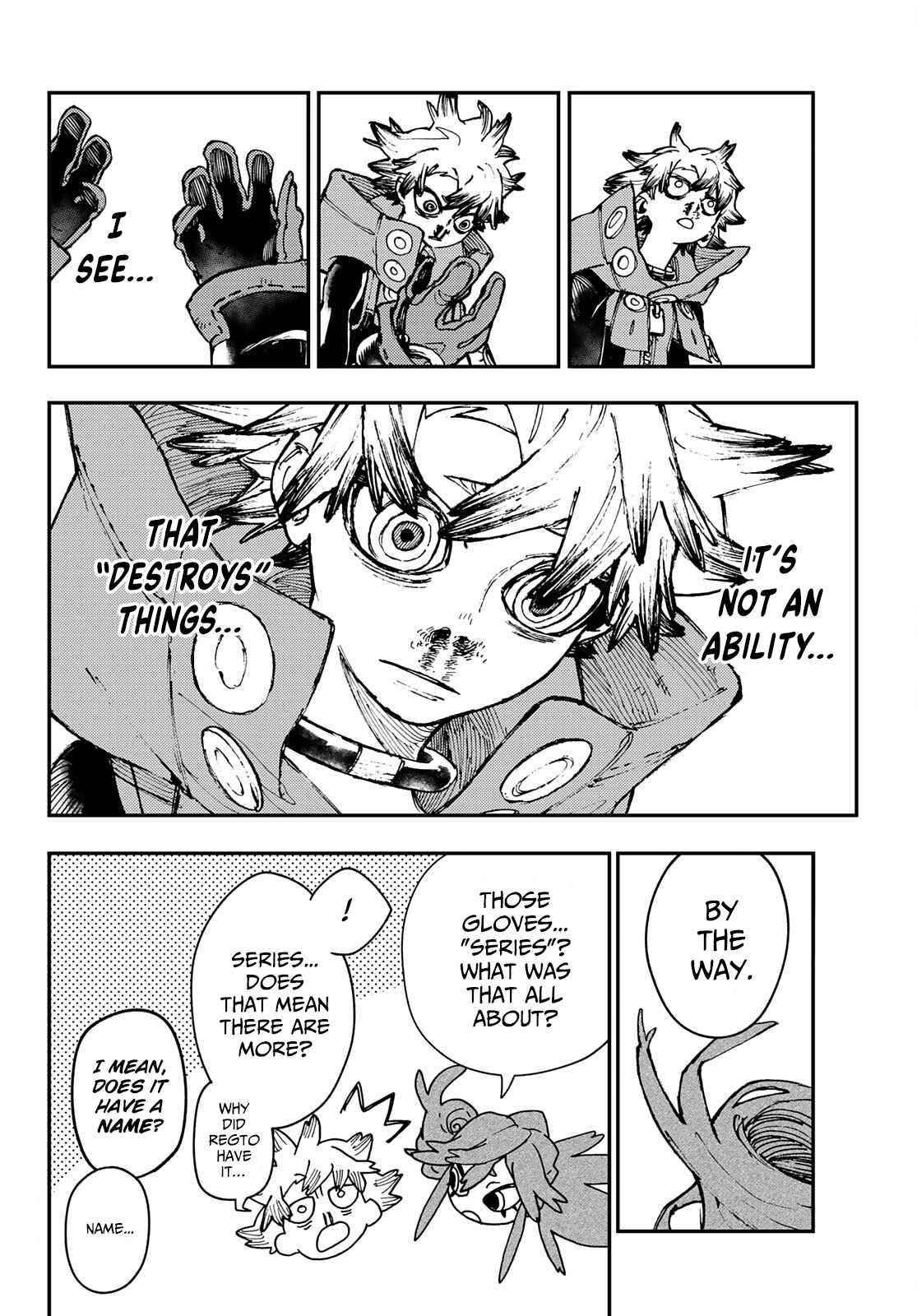 Gachiakuta Manga Chapter 24 page 16 - Rudo's Vital Instrument: P.S He Went On A Diet