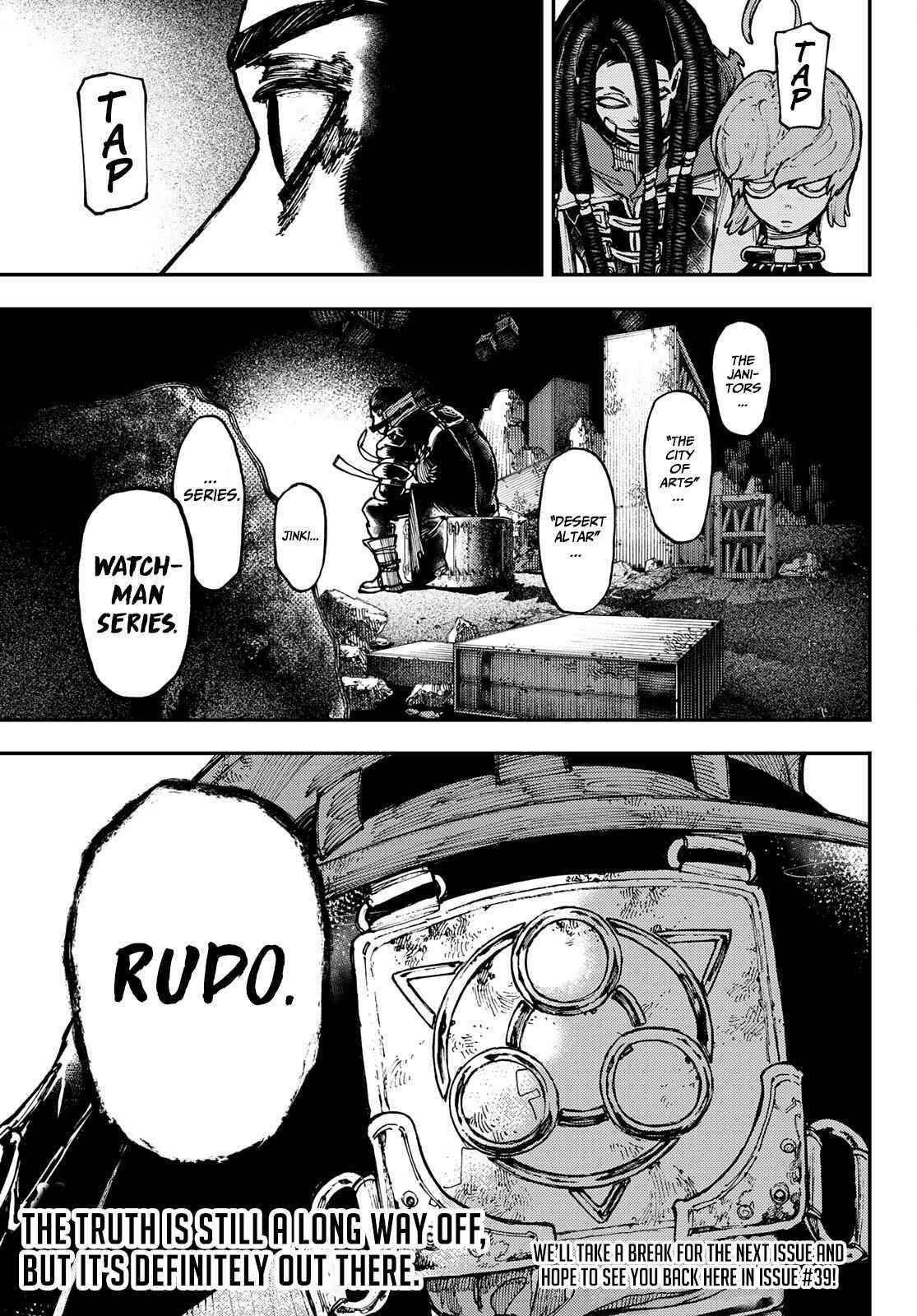 Gachiakuta Manga Chapter 24 page 19 - Rudo's Vital Instrument: P.S He Went On A Diet