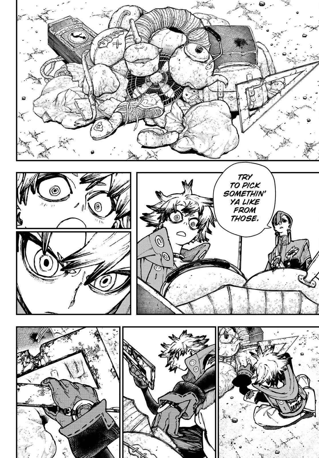 Gachiakuta Manga Chapter 24 page 6 - Rudo's Vital Instrument: P.S He Went On A Diet