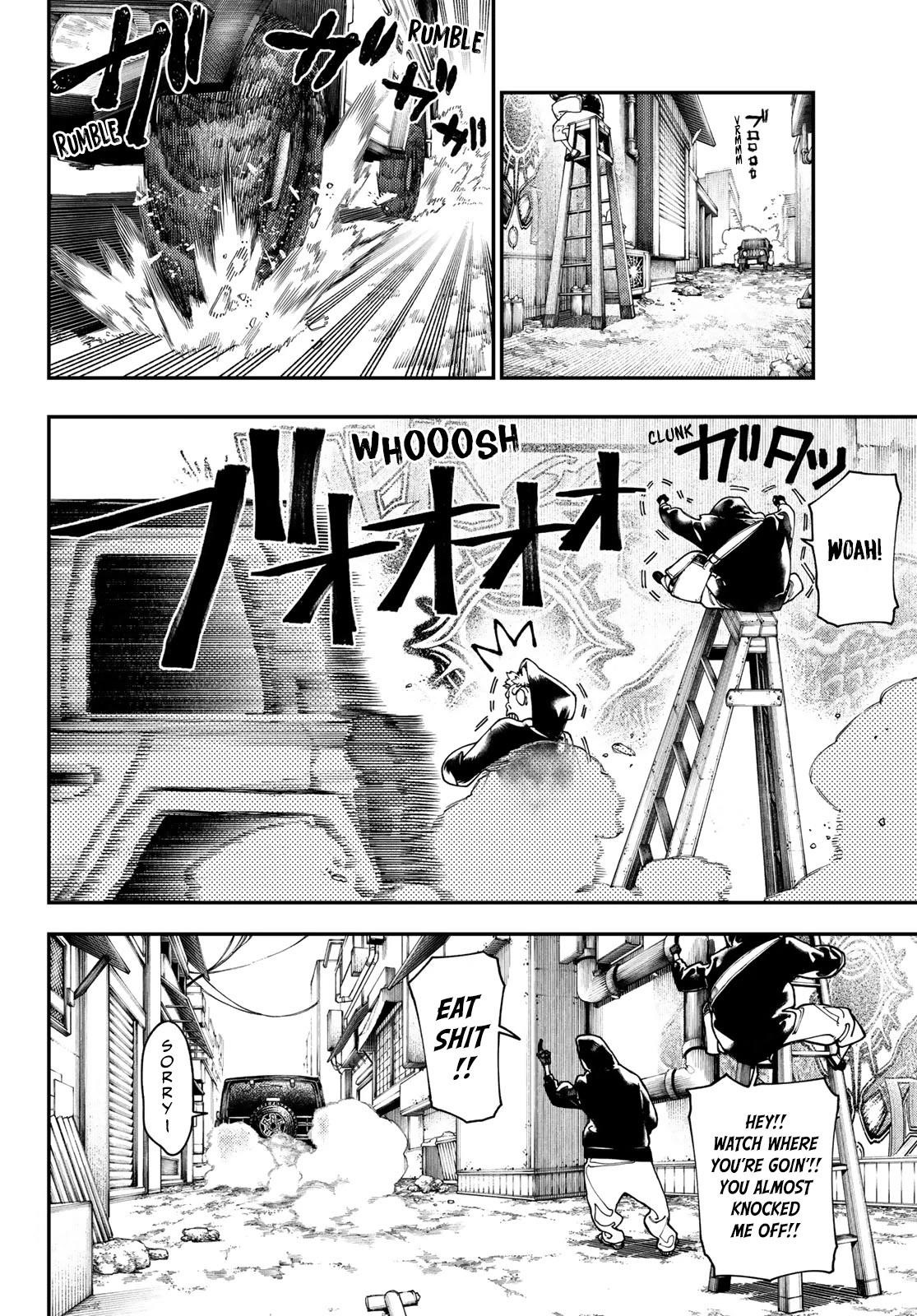 Gachiakuta Manga Chapter 26 page 2 - The City Of Graffiti