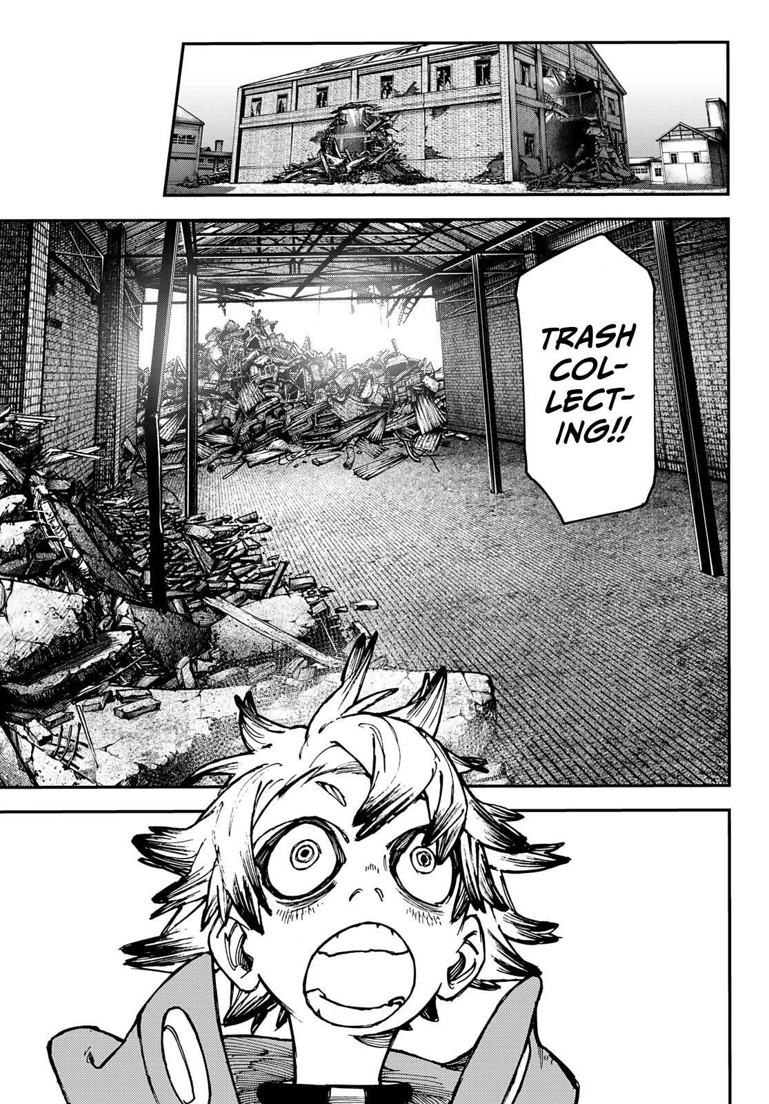 Gachiakuta Manga Chapter 28 page 18 - Picture-Drawing and Trash-Picking