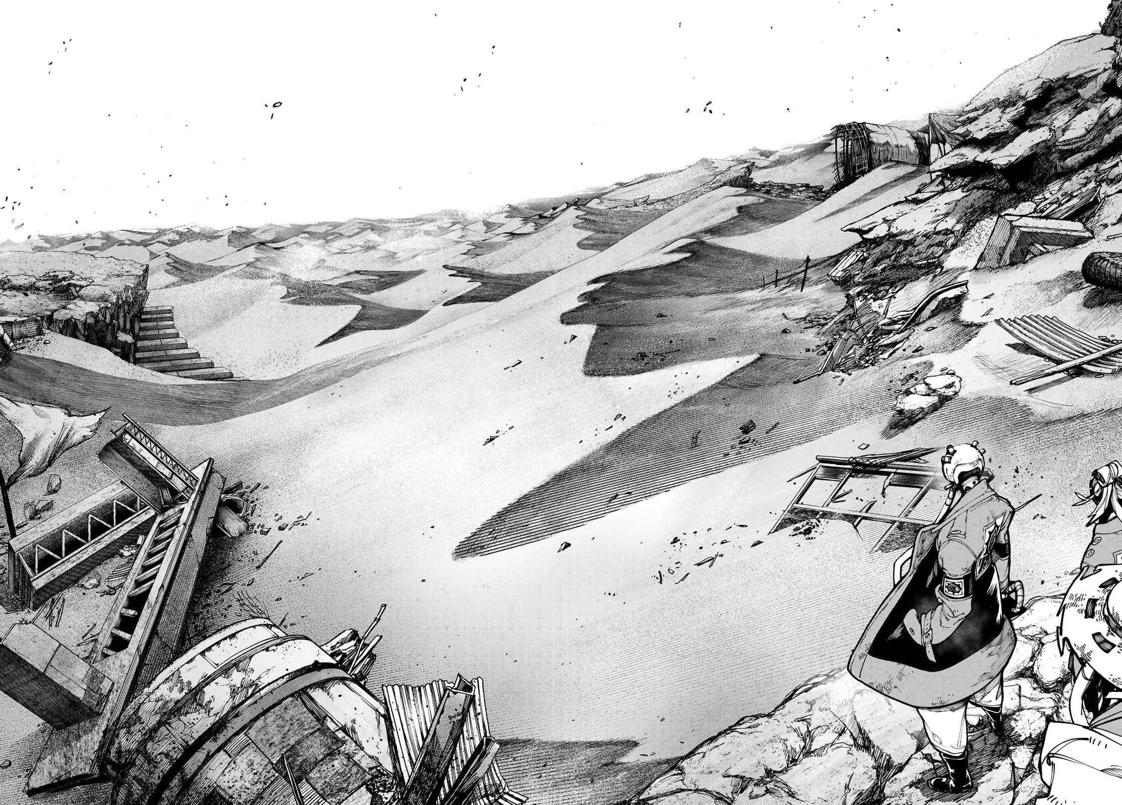 Gachiakuta Manga Chapter 29 page 12 - Penta: The Desert No Man's Land