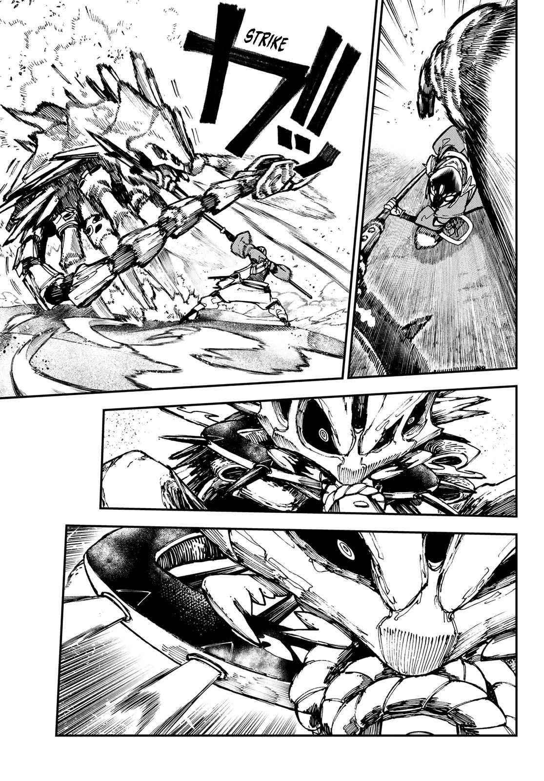 Gachiakuta Manga Chapter 30 page 10 - Penta: Vwhrrr Ka-Sniff