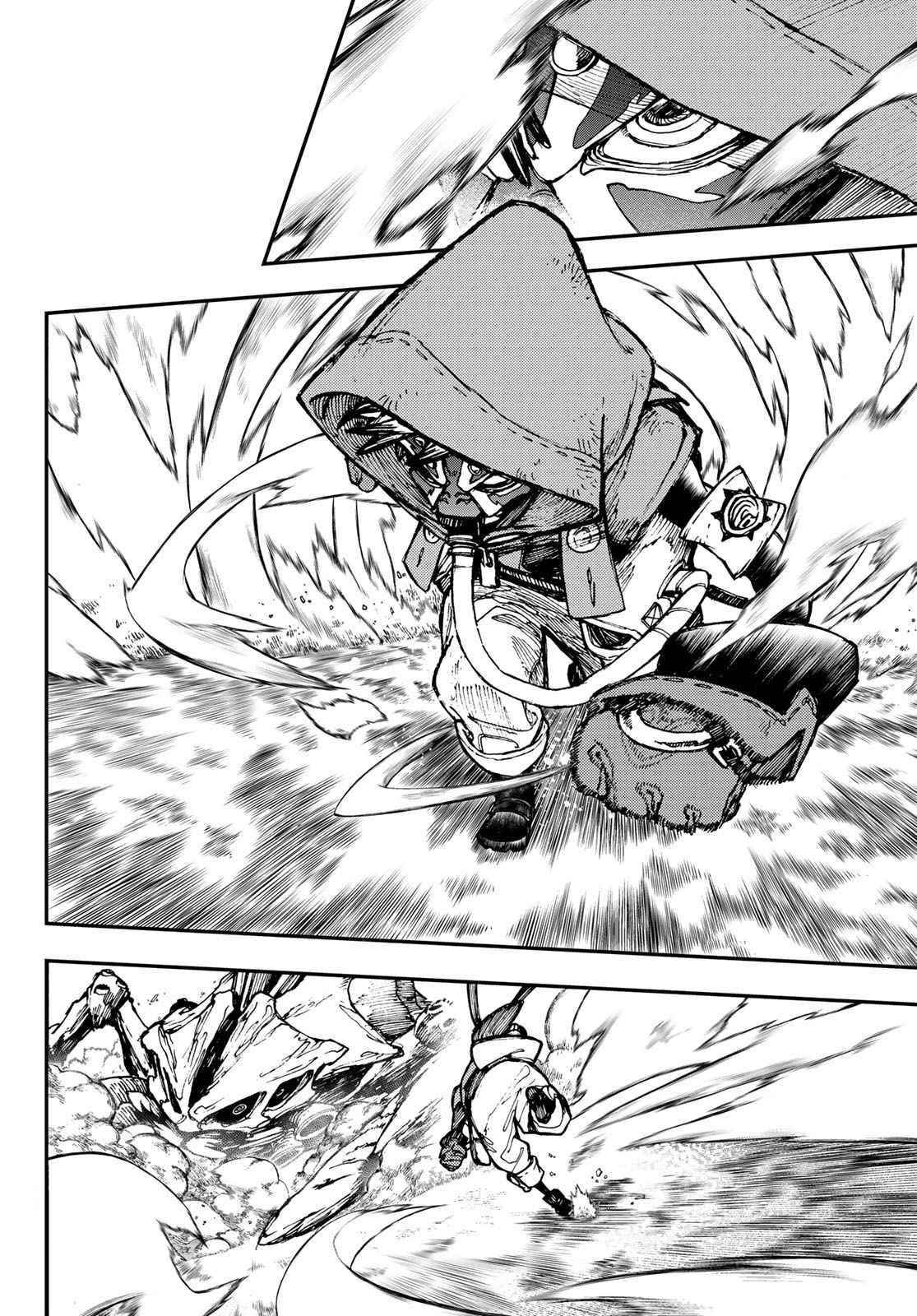 Gachiakuta Manga Chapter 30 page 14 - Penta: Vwhrrr Ka-Sniff