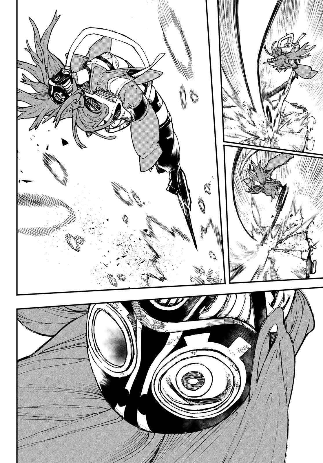 Gachiakuta Manga Chapter 30 page 3 - Penta: Vwhrrr Ka-Sniff