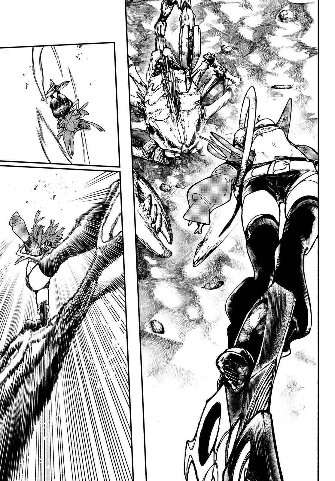 Gachiakuta Manga Chapter 30 page 4 - Penta: Vwhrrr Ka-Sniff