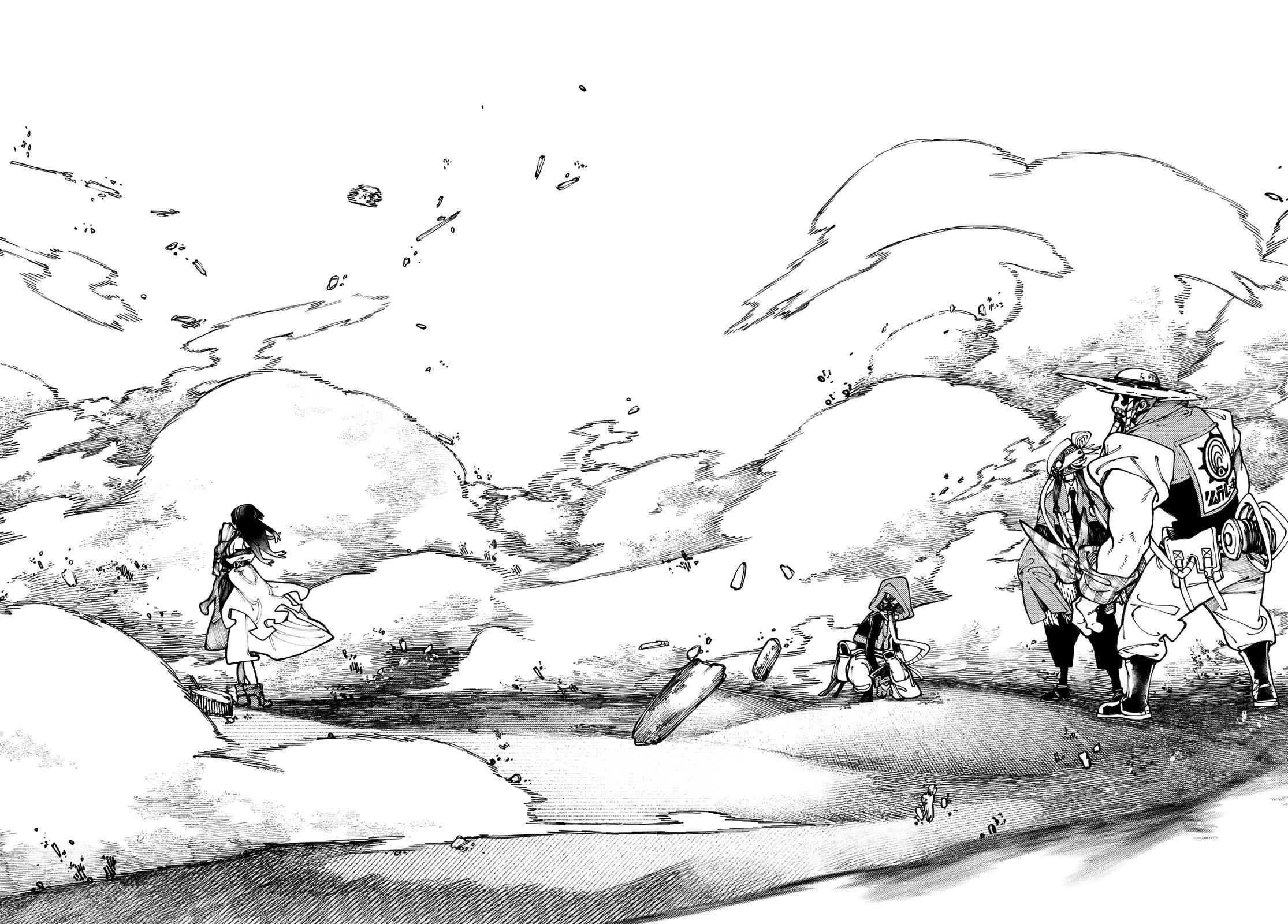 Gachiakuta Manga Chapter 31 page 8 - Visitors