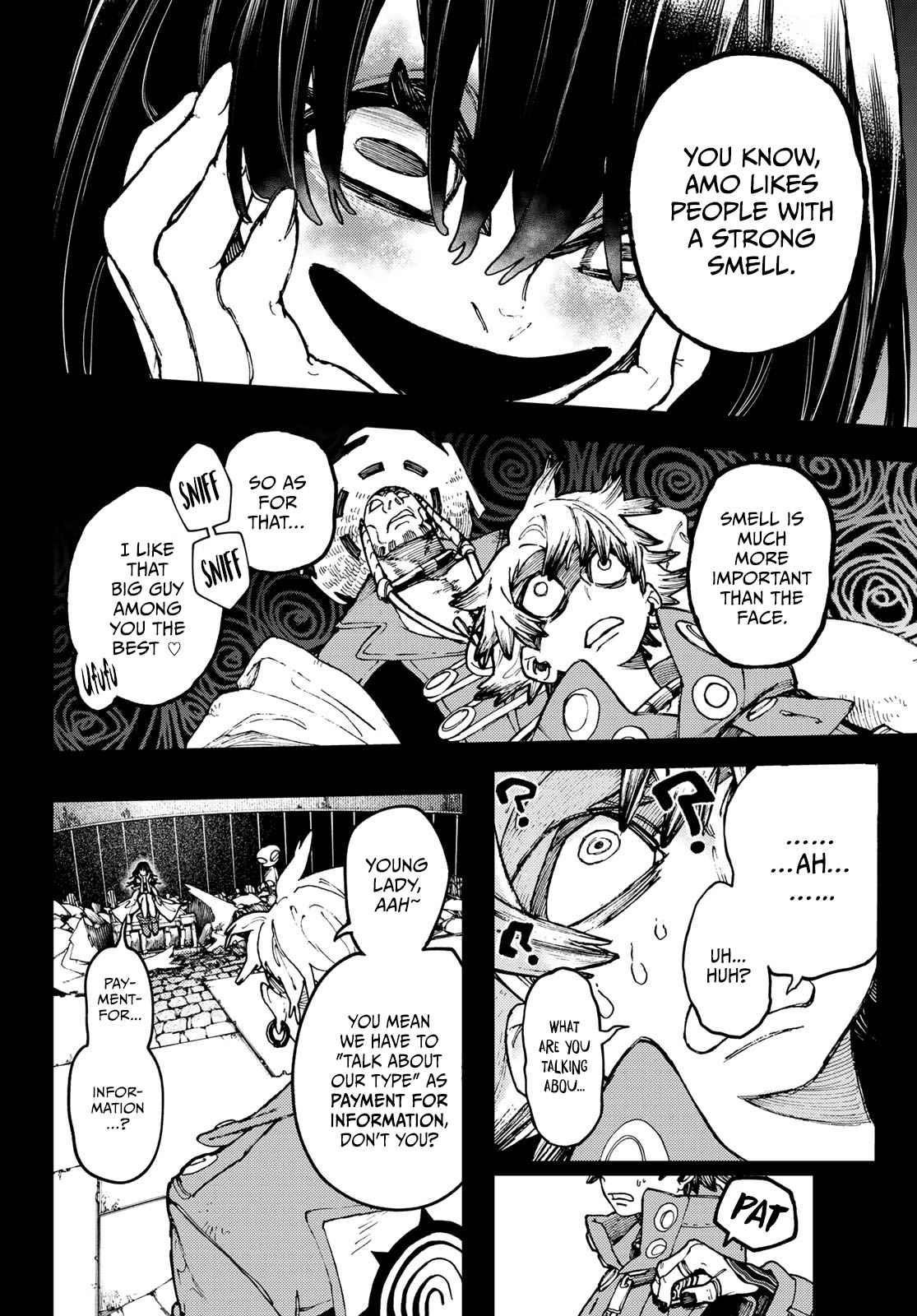 Gachiakuta Manga Chapter 32 page 12 - Amo's Hospitality