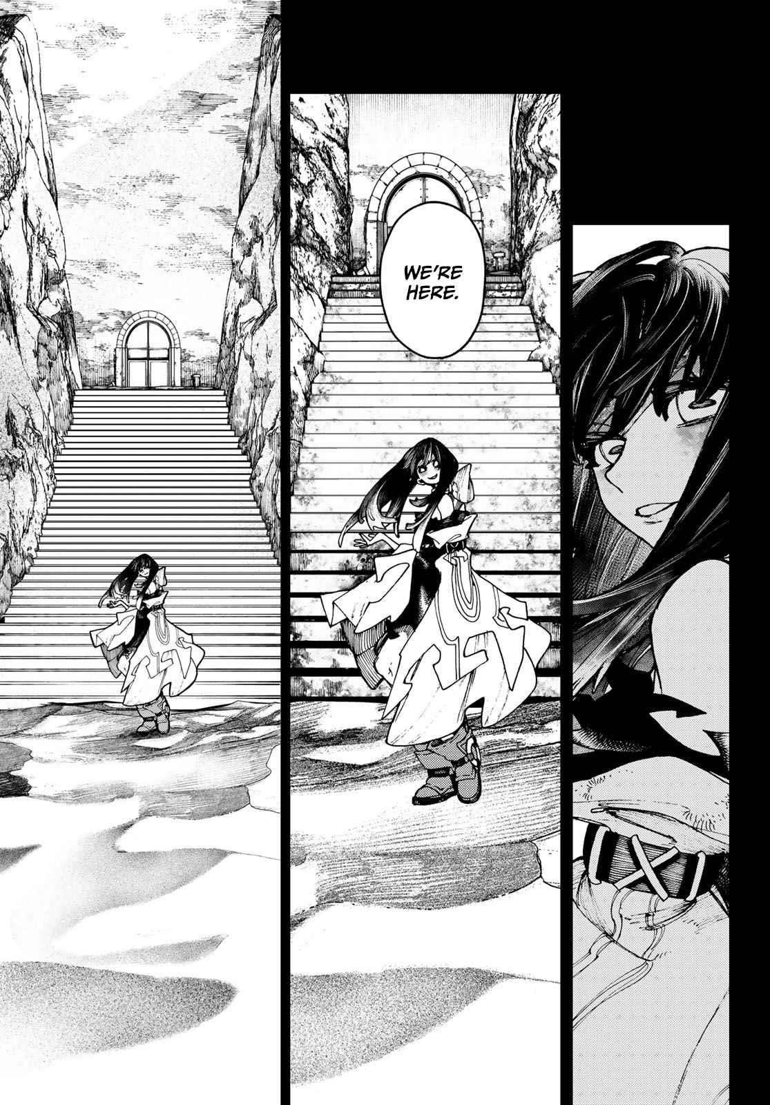 Gachiakuta Manga Chapter 32 page 3 - Amo's Hospitality