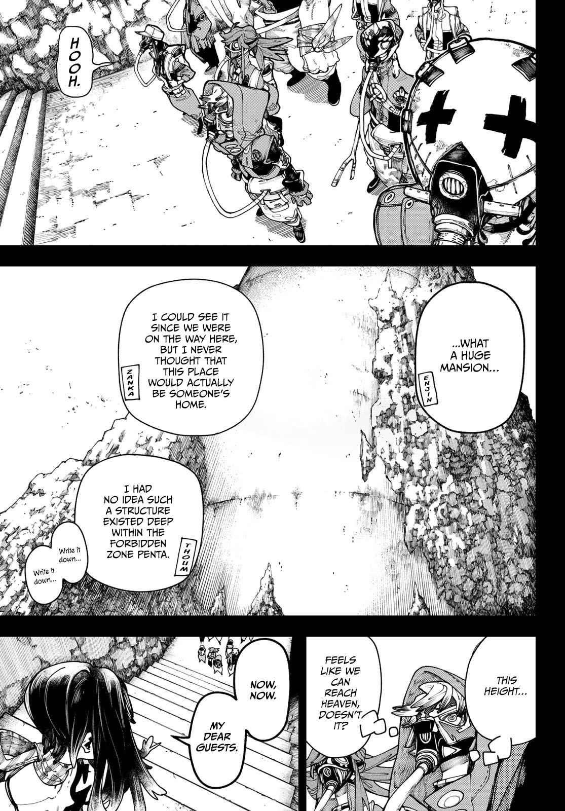 Gachiakuta Manga Chapter 32 page 5 - Amo's Hospitality