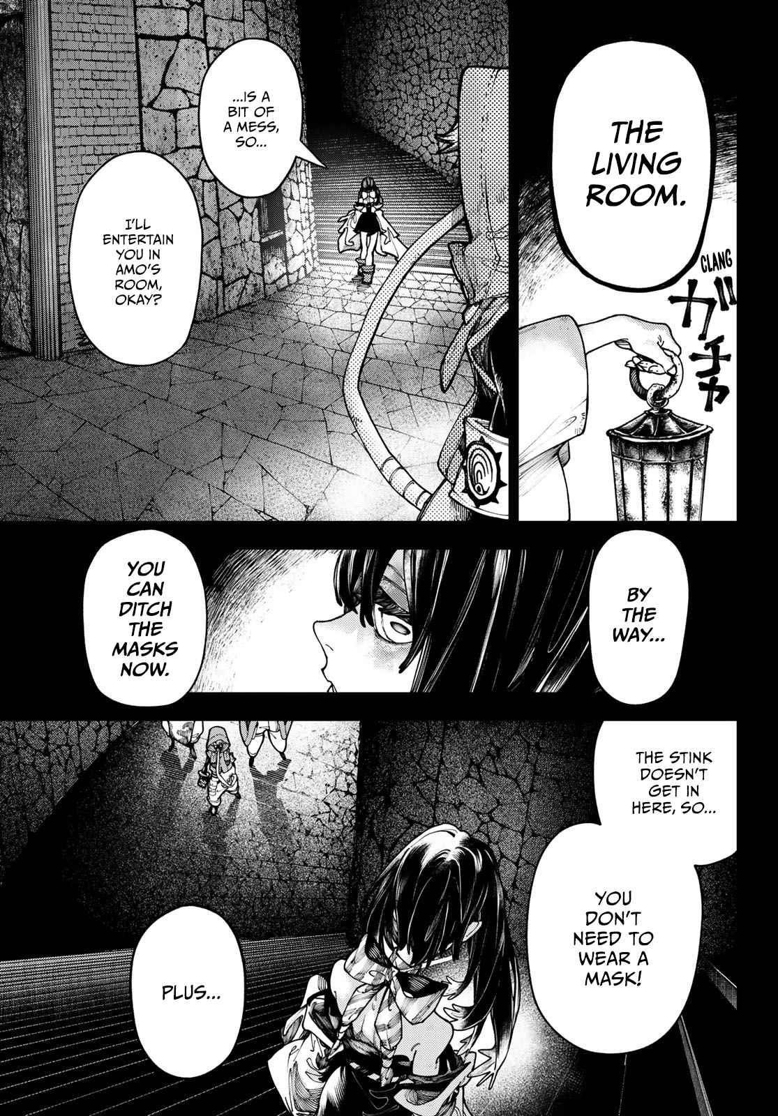 Gachiakuta Manga Chapter 32 page 7 - Amo's Hospitality