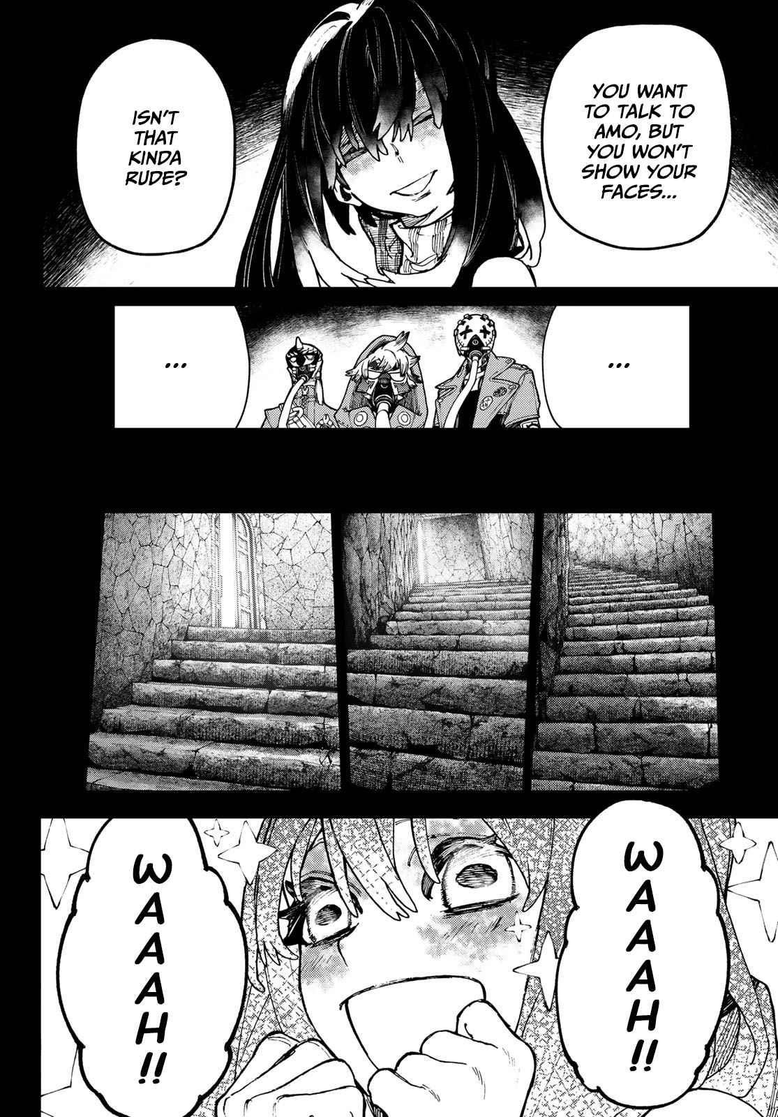 Gachiakuta Manga Chapter 32 page 8 - Amo's Hospitality