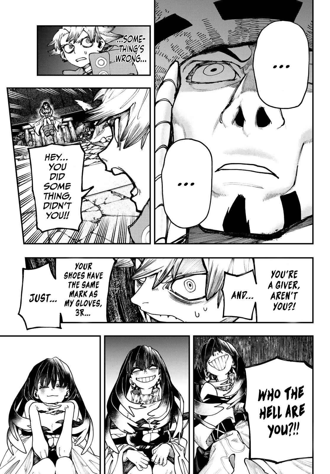 Gachiakuta Manga Chapter 33 page 3 - Illusion