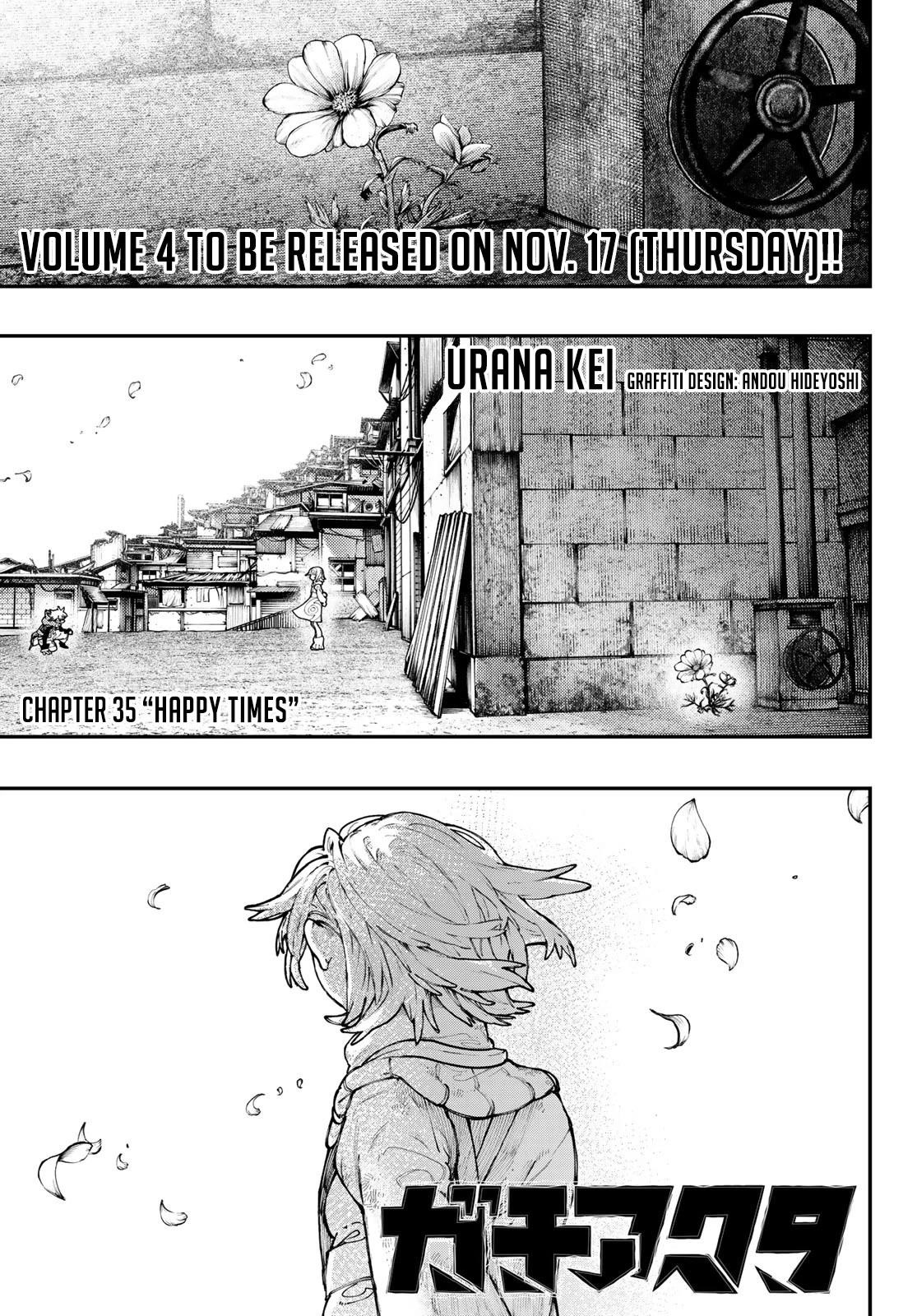 Gachiakuta Manga Chapter 35 page 1 - Happy Times