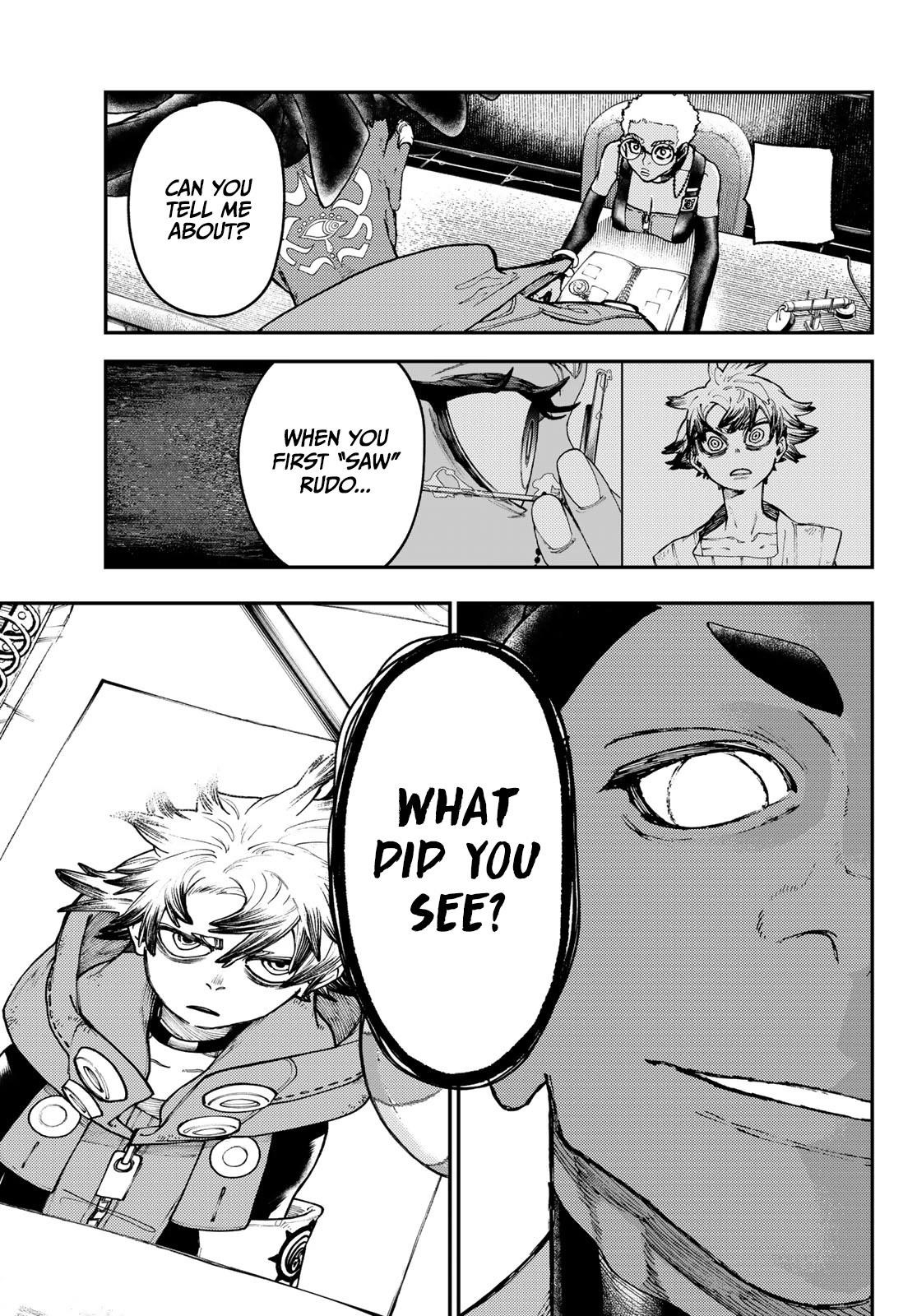 Gachiakuta Manga Chapter 38 page 3 - Something Like a Curse