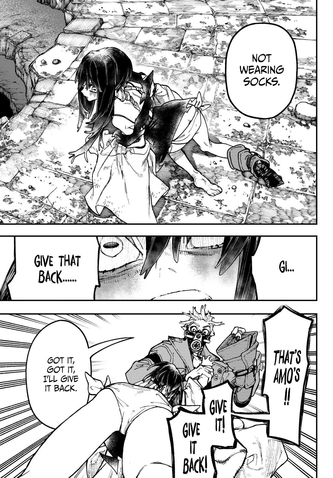 Gachiakuta Manga Chapter 38 page 5 - Something Like a Curse