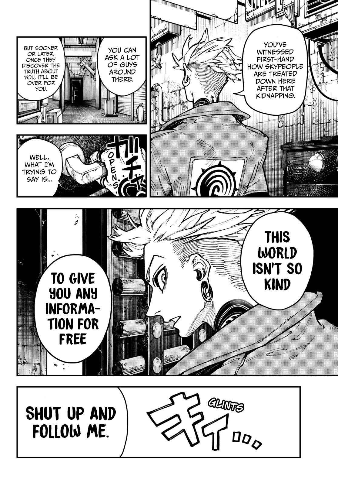 Gachiakuta Manga Chapter 4 page 6 - The Ground