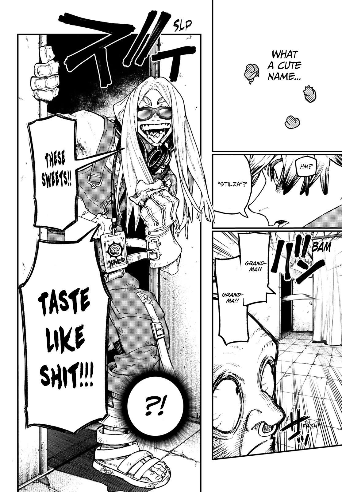 Gachiakuta Manga Chapter 44 page 10 - Be Extra Wary on the Journey Home