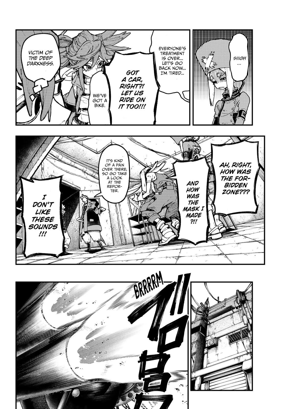 Gachiakuta Manga Chapter 44 page 12 - Be Extra Wary on the Journey Home