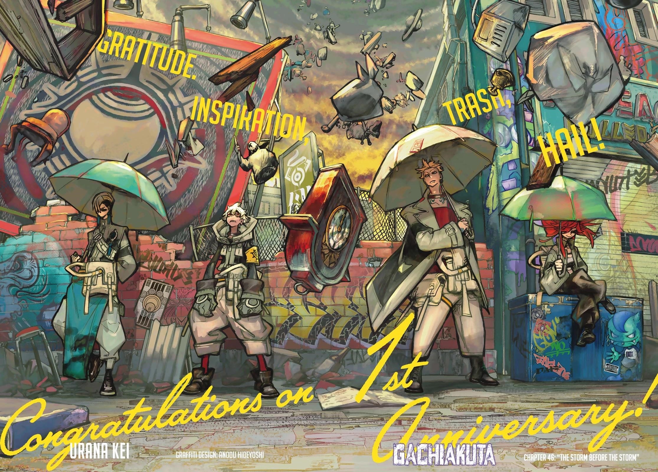 Gachiakuta Manga Chapter 46 page 2 - The Storm Before the Storm