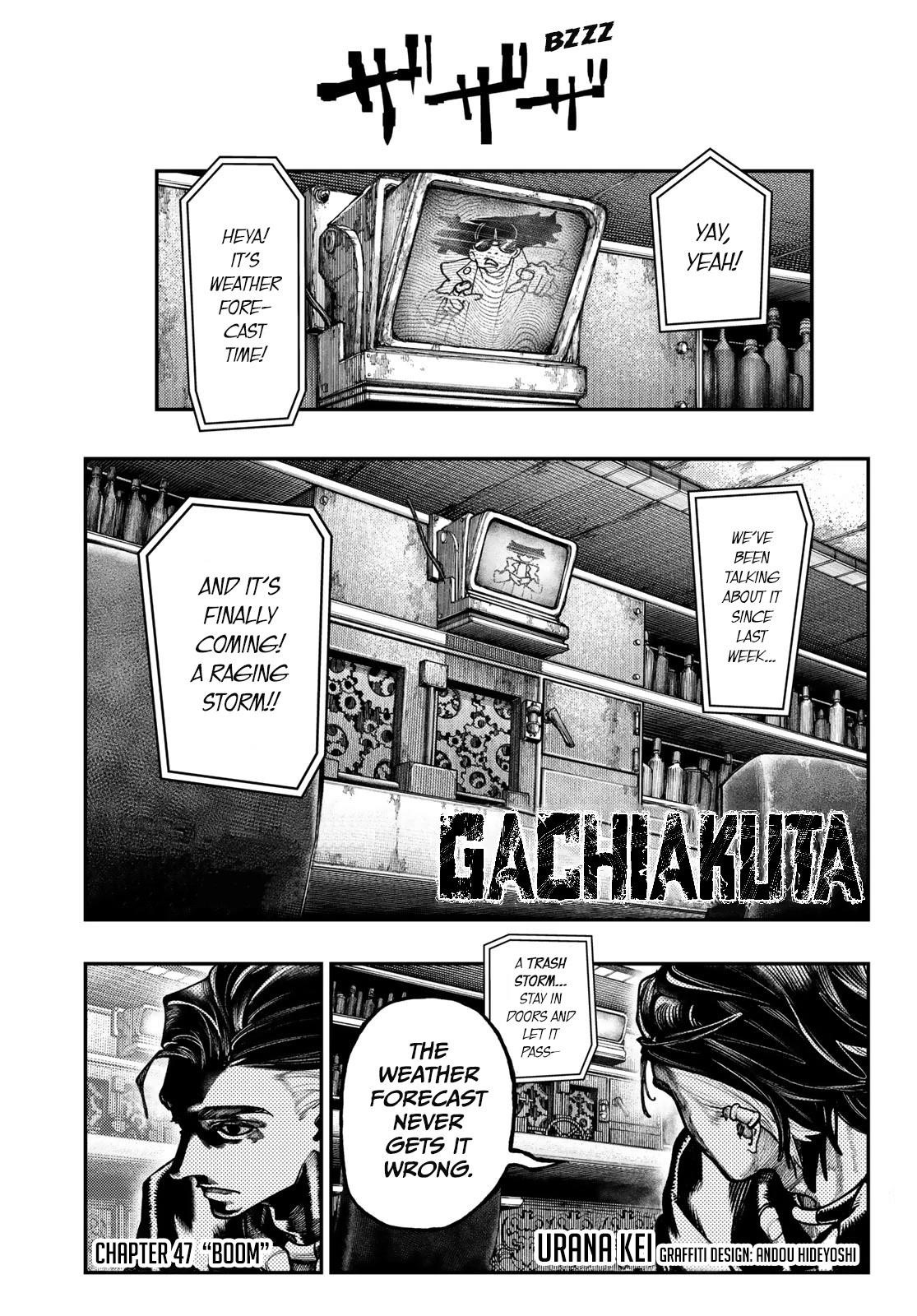 Gachiakuta Manga Chapter 47 page 1 - Boss
