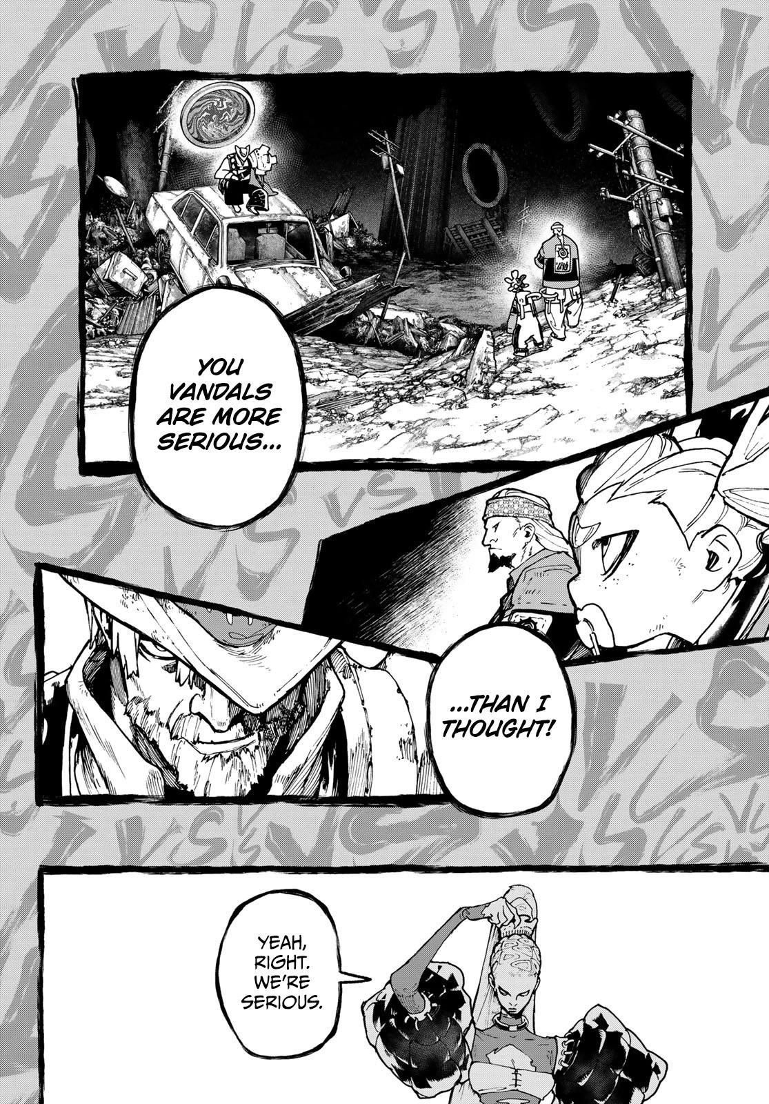 Gachiakuta Manga Chapter 49 page 16 - Ready, Set...