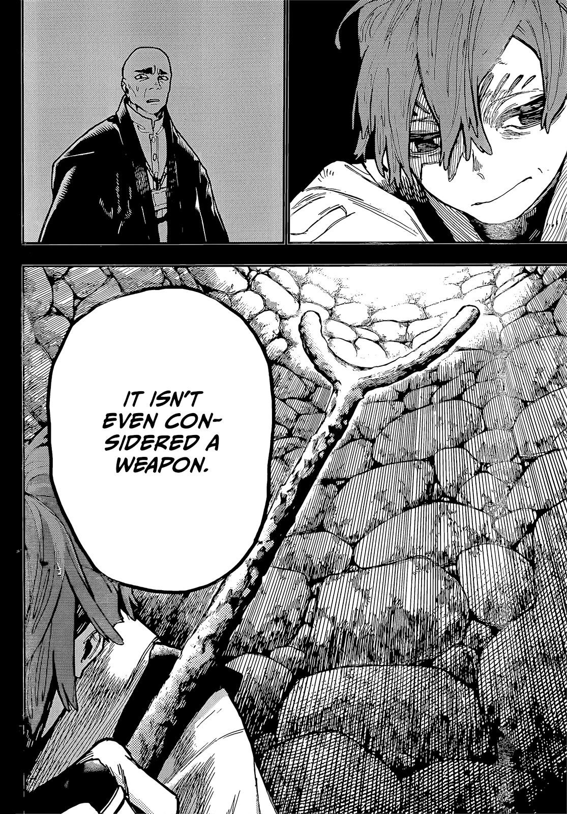 Gachiakuta Manga Chapter 59 page 6 - Determination of an Average Joe