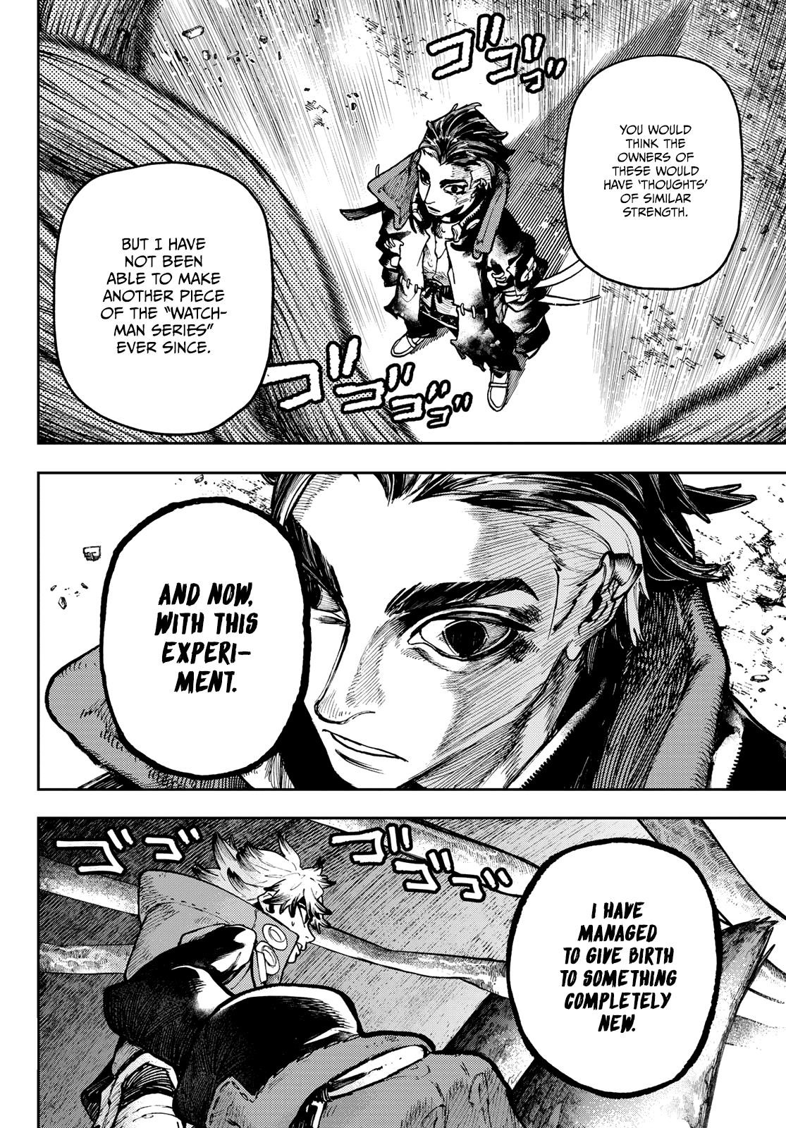 Gachiakuta Manga Chapter 65 page 16 - ”As a byproduct”