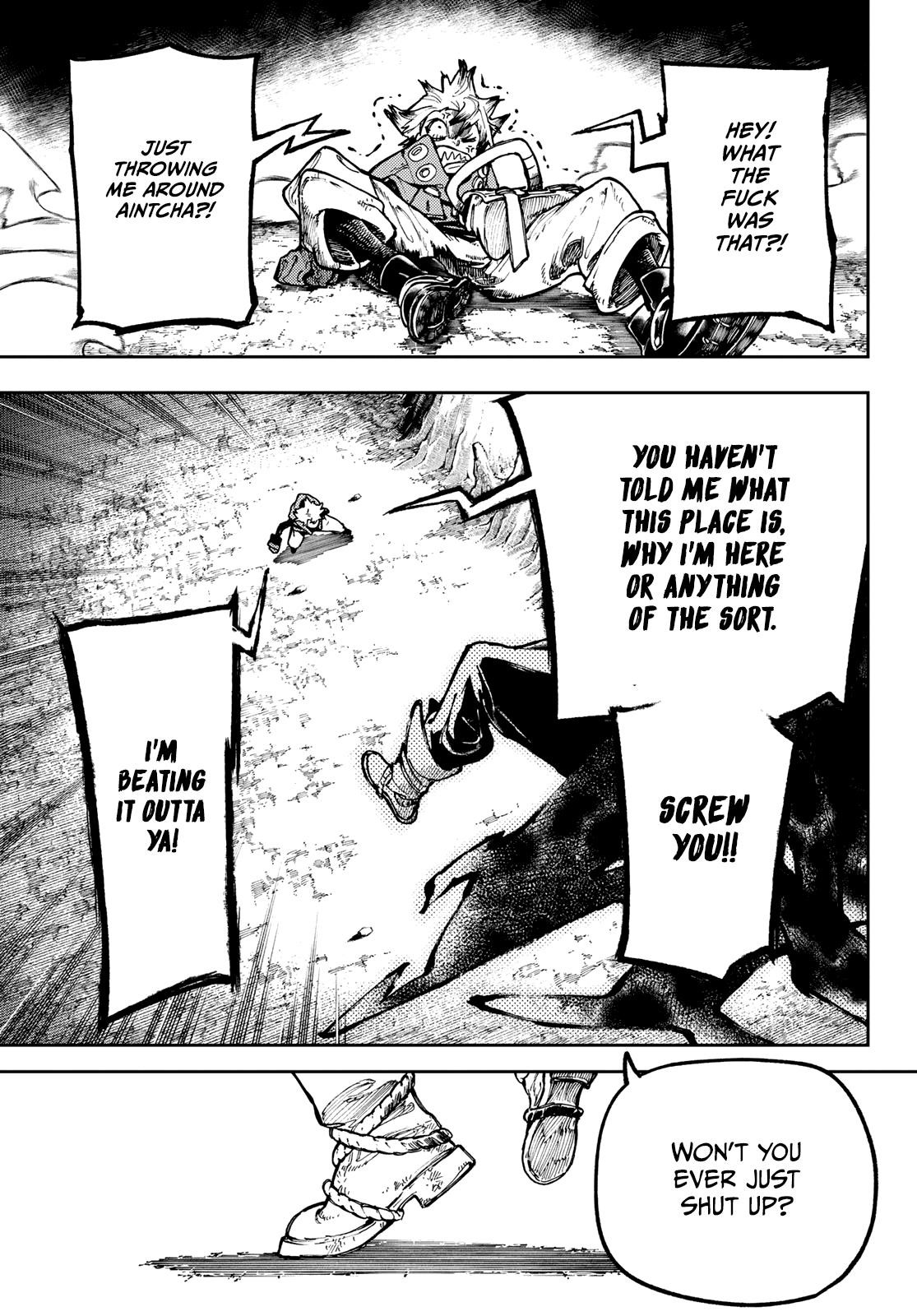 Gachiakuta Manga Chapter 65 page 9 - ”As a byproduct”