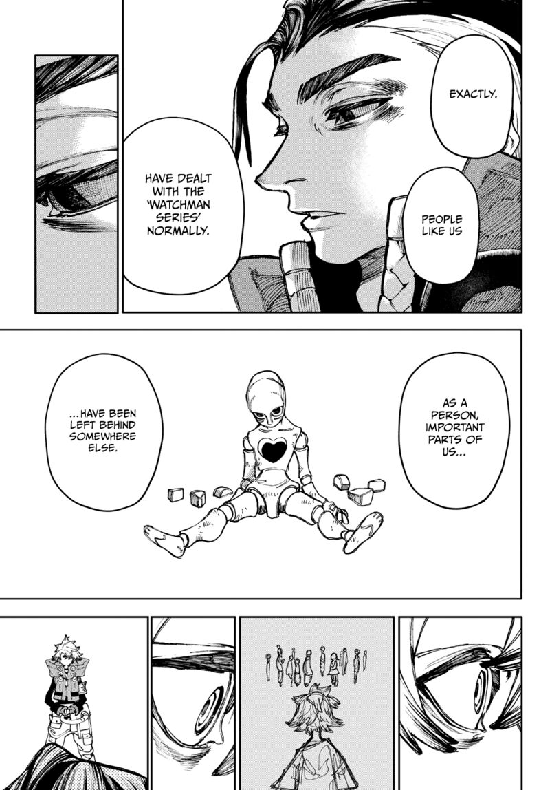 Gachiakuta Manga Chapter 66 page 11 - The Watchman Series