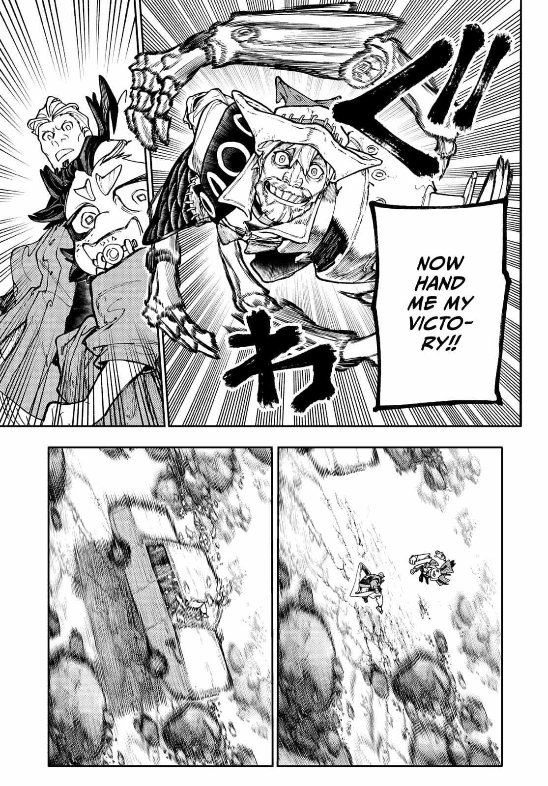 Gachiakuta Manga Chapter 69 page 12 - Midair Road Trip