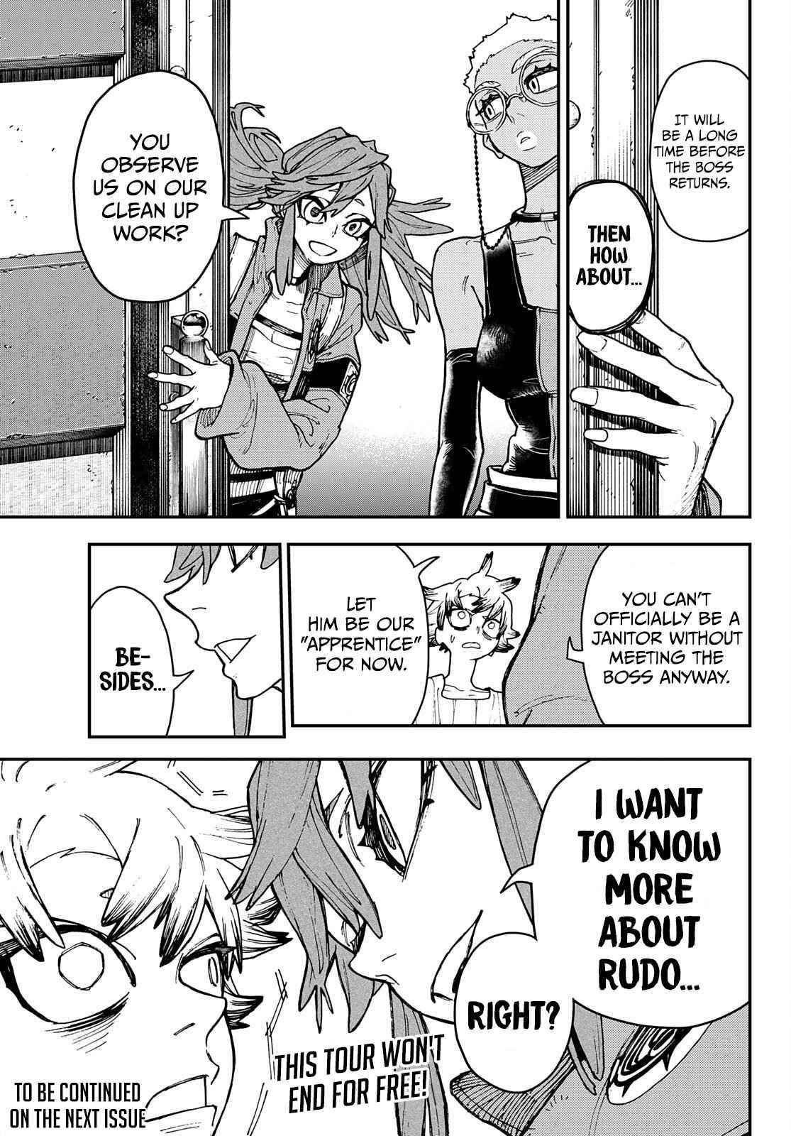 Gachiakuta Manga Chapter 7 page 19 - Cleaner HQ