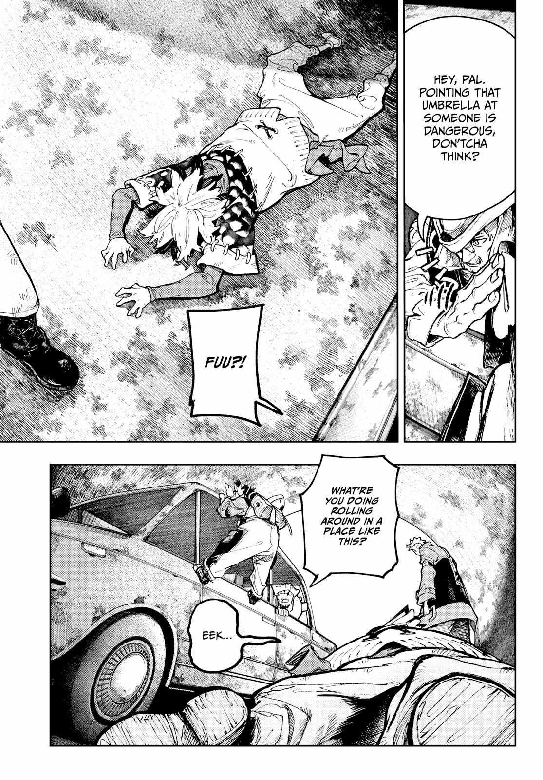 Gachiakuta Manga Chapter 70 page 3 - Ensign