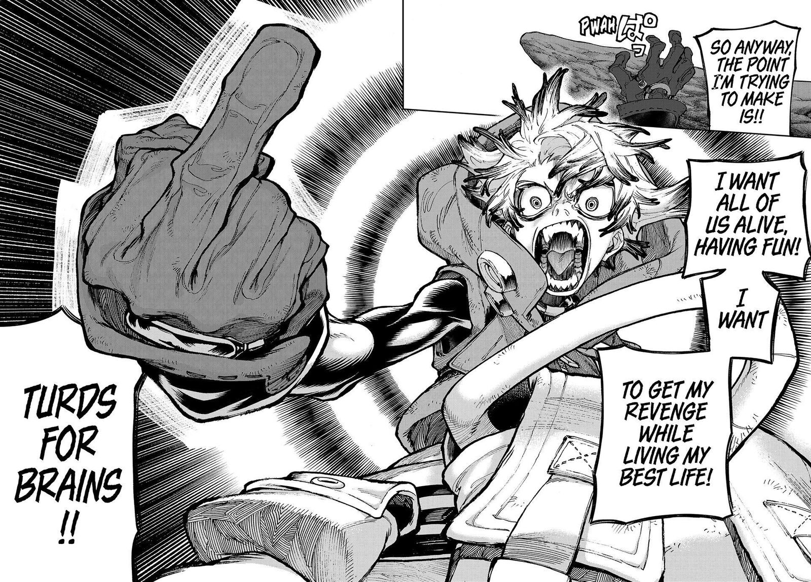 Gachiakuta Manga Chapter 71 page 11 - Evolution