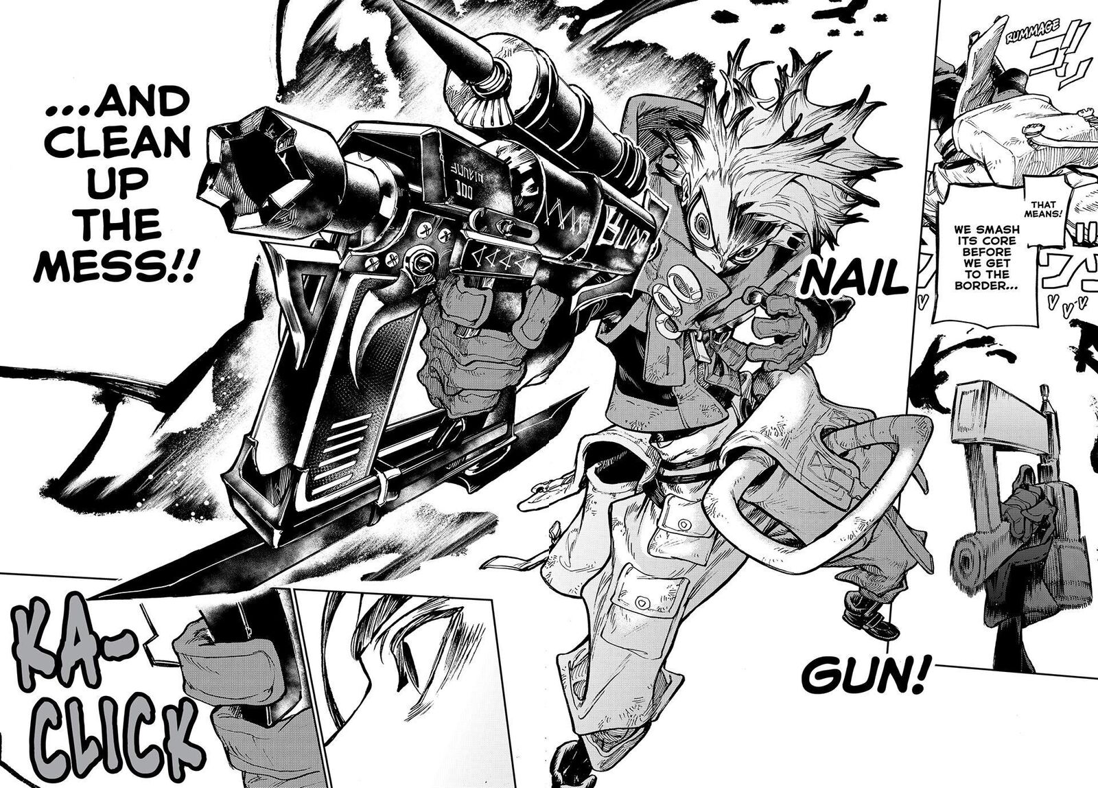 Gachiakuta Manga Chapter 73 page 8 - Race Against Time